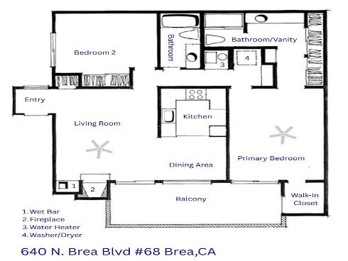 640 N Brea  68 , Brea, CA