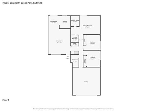 7365  El Dorado   Drive, Buena Park, CA