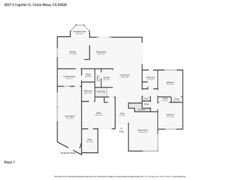 2037 S Capella   Court, Costa Mesa, CA