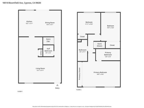 10018 Bloomfield , Cypress, CA