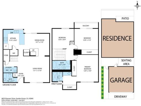 6823 Danvers , Garden Grove, CA