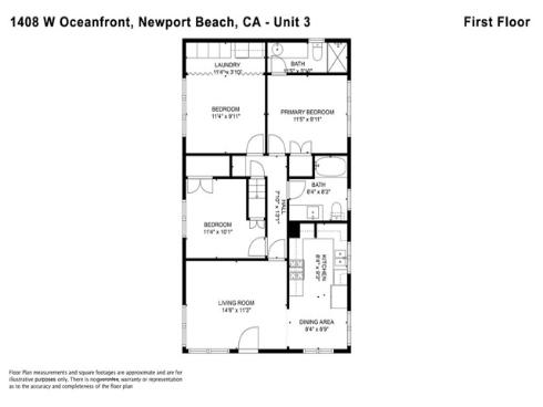 1408 W Oceanfront  , Newport Beach, CA