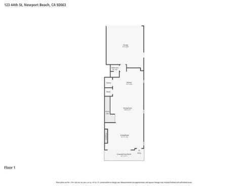 123  44th   Street, Newport Beach, CA